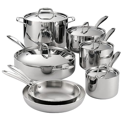 Tramontina Signature Tri-Ply Clad 12-Pc Cookware Set