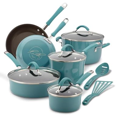 Rachael Ray Cucina Nonstick 12-Pc Cookware Set