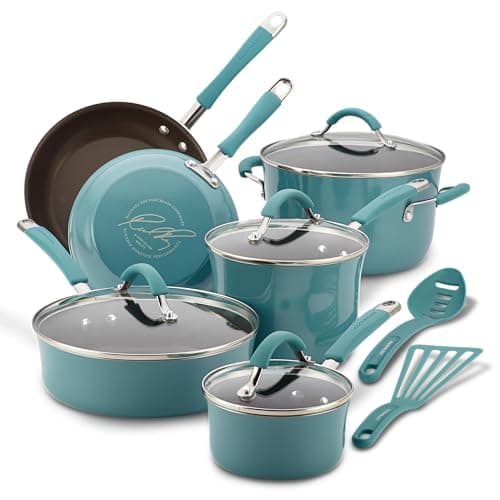Rachael Ray Cucina Nonstick 12-Pc Cookware Set