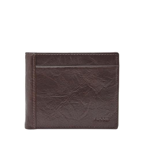 Fossil Neel Leather Bifold with Coin Pocket Wallet