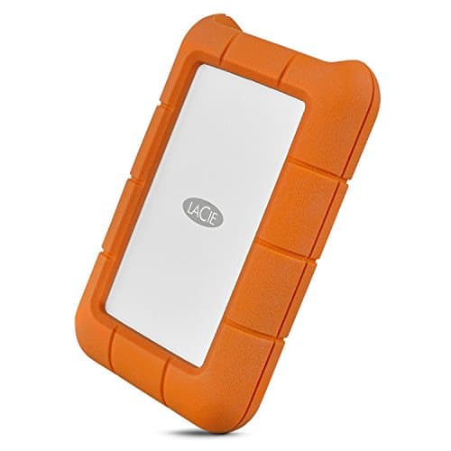 LaCie Rugged Thunderbolt USB-C 5TB External Hard Drive