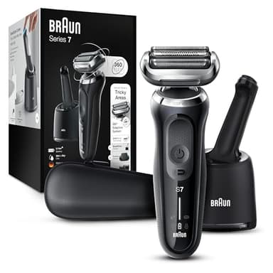 Braun Series 7 7075cc Electric Razor with Cleaning Center
