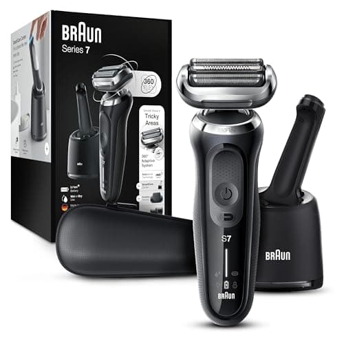 Braun Series 7 7075cc Electric Razor with Cleaning Center