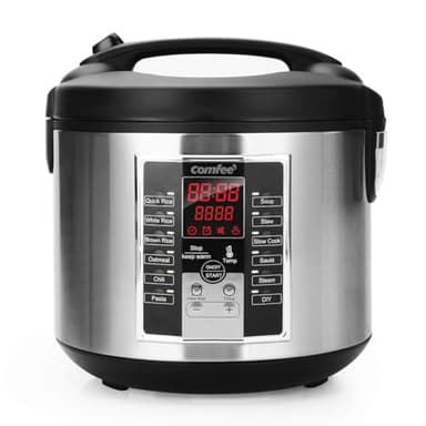 COMFEE' 5.2Qt Asian Style Programmable Rice Cooker