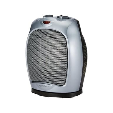 Amazon Basics Oscillating Ceramic Portable Space Heater