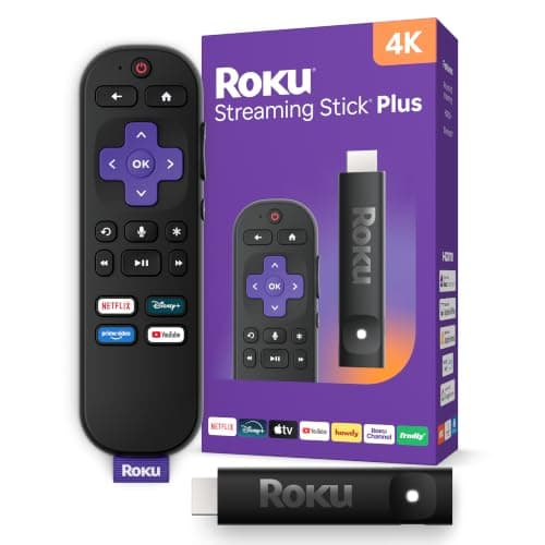 Roku Streaming Stick Plus with Voice Remote